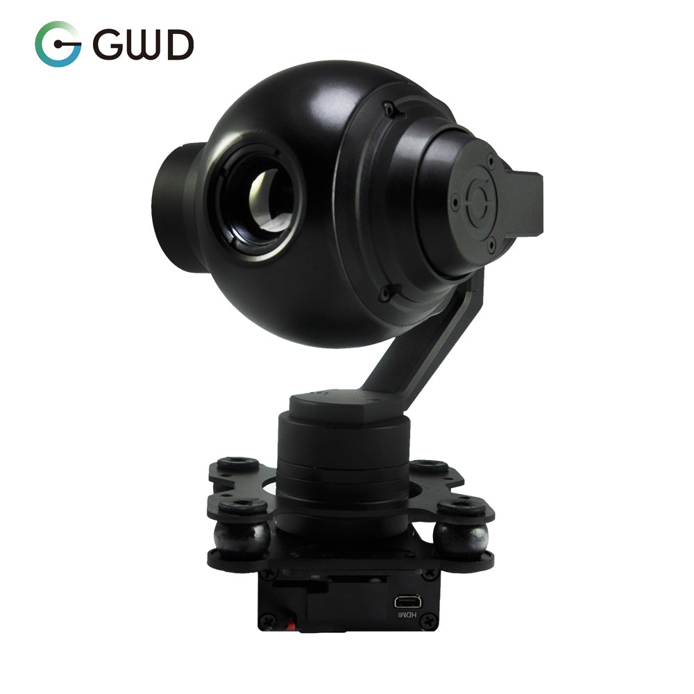 GWD-QIR19 Custom Professional IR 19mm lens 4x Digital Zoom Gimbal Infrared Thermal Imaging Camera