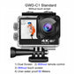 GWD-C1S Touch Screen Water Resistant WiFi Action Camera Combo 4K 60FPS Video Recording (Get Discount for Free Shipping)