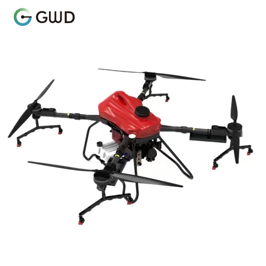 GWD-415H Long Range Remote Control Big Agricultural Drone Sprayer 15L Online Best Sale On Quadcopter Drones for pest control