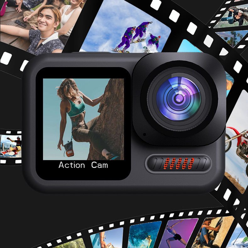 GWD-860X WiFi EIS Sports DV EIS Dual Screen Touch Waterproof Action Photographer Camera 5K