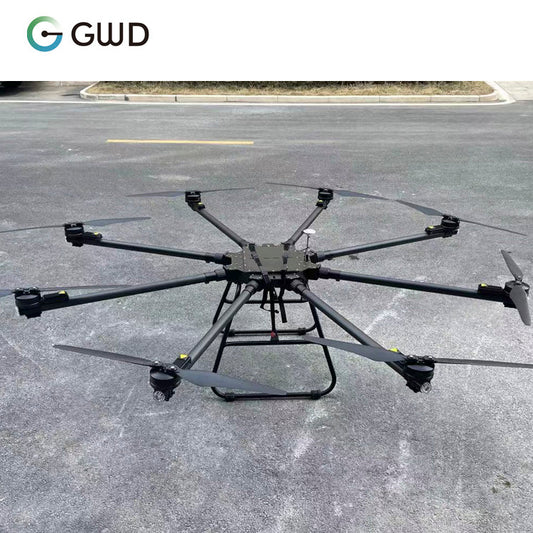 GWD-50D Professional 50KG Payload Large Transport UAV Drones GPS Delivery Long Range Flying Transport De Drone With Camera And GPS