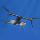 GWD-H-800T Stable 5KG payload Portable Design Unlimited Power Supply Carbon Fiber Tethered Lighting Drone With Camera & Speakers