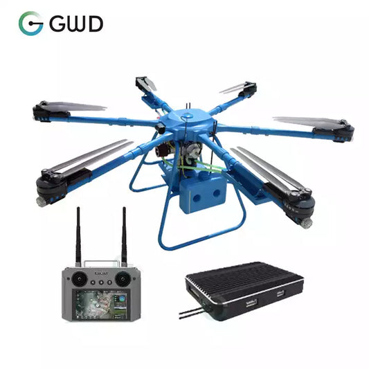 Professional Long Flight Time 30KG Fast Delivery / Spray / Function Customization Drone Gas Oil Powered Drones For Sale