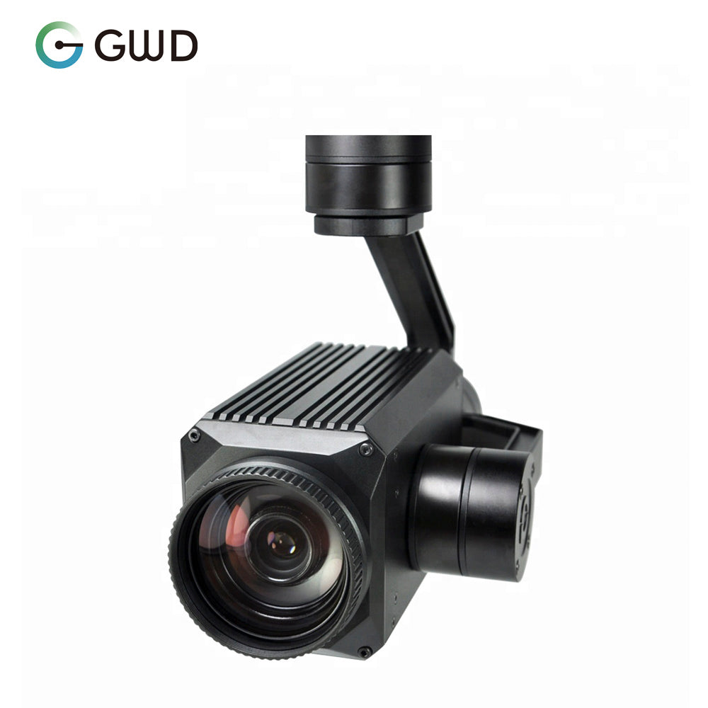 GWD-Z36T Cube 36x Optical Zoom Starlight Object Auto Tracking Stabilizer 3 Axis Flight Sports Drone Gimbal Camera For UAV