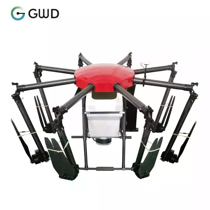 GWD-850S Heavy Lift 50L Huge 8 Axis Radio Control 50kg Payload Drone GPS Agriculture Sprayer Fertilizer Spraying UAV