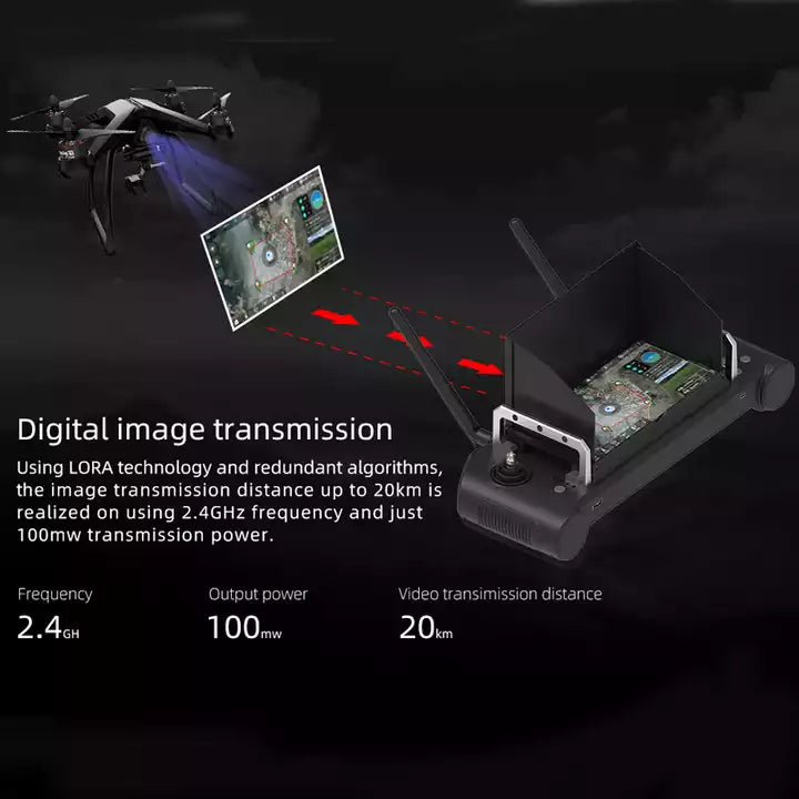 Drone distance online from controller